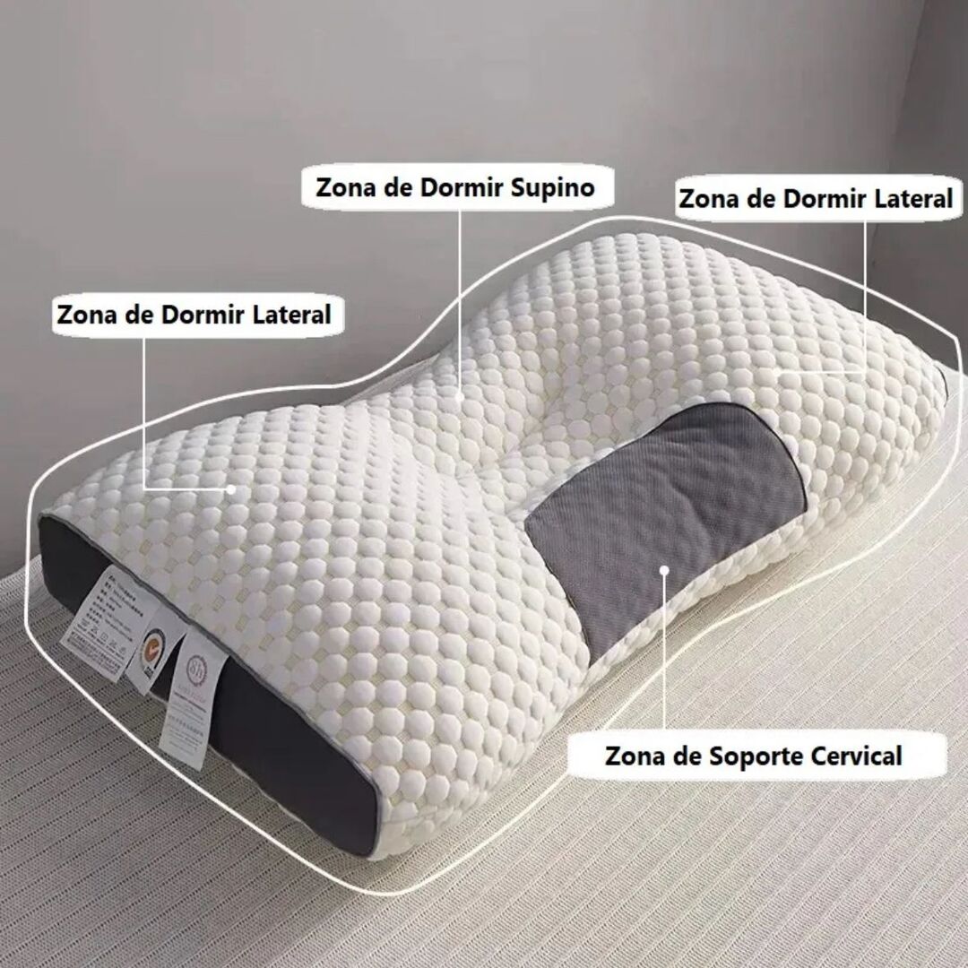 DreamCerv™ | Almohada Ergonómica 3D